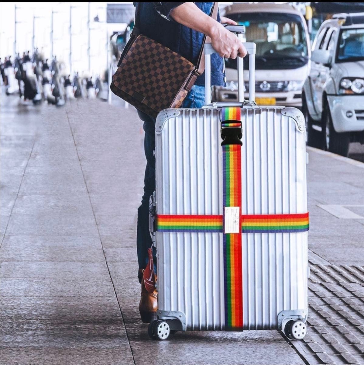 トランクベルト キャリーケースベルト 旅行 出張 盗難防止 荷崩れ防止 海外旅行 キャリーケース キャリーバッグ スーツケース