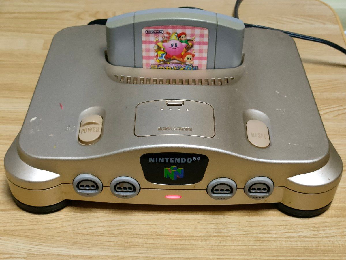 【爆売り!】 ニンテンドー64 Nintendo64 本体 ゴールド トイザらス限定カラー 本体、アクセサリー