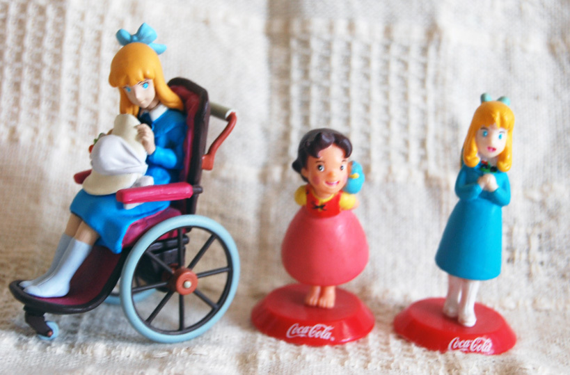 ヤフオク アルプスの少女ハイジ ハイジ クララ ミニフィ ヤフオク アルプスの少女ハイジ ハイジ クララ ミニフィ