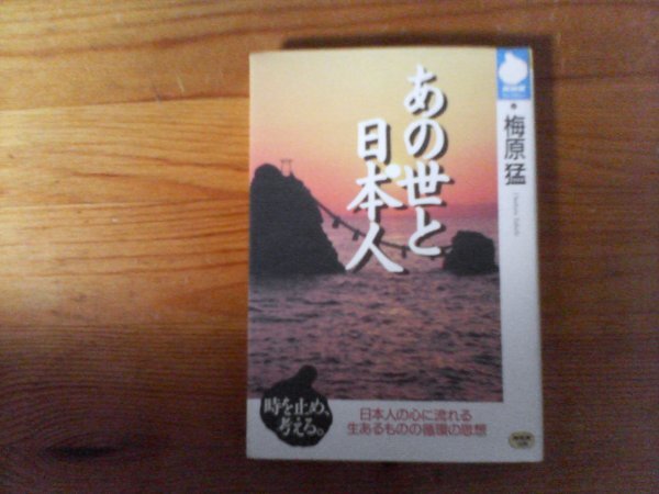 C17　あの世と日本人　梅原 猛　 (NHKライブラリー ) 　 1996年発行　聖徳太子　源信　法然　親鸞　一遍_画像1