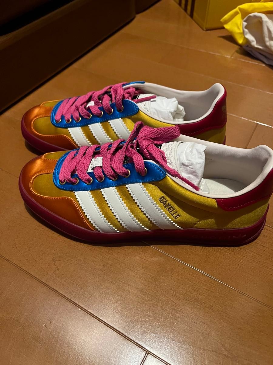 GUCCI  adidas コラボスニーカー　gazelle