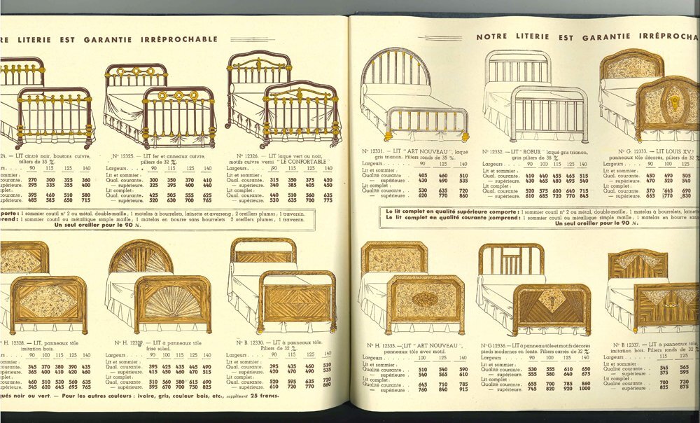 【フランス家具】LEVITAN　63;BD.MAGENTA.PARIS　パリ　1934年第2版　広告冊子付　レビタン　カタログ　建築　意匠【仏文】_画像8