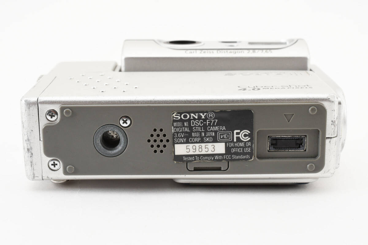 ★動作良好★SONY Cybershot DSC-F77 オールドカメラ コンパクトデジタルカメラ バッテリー#e0575_画像6