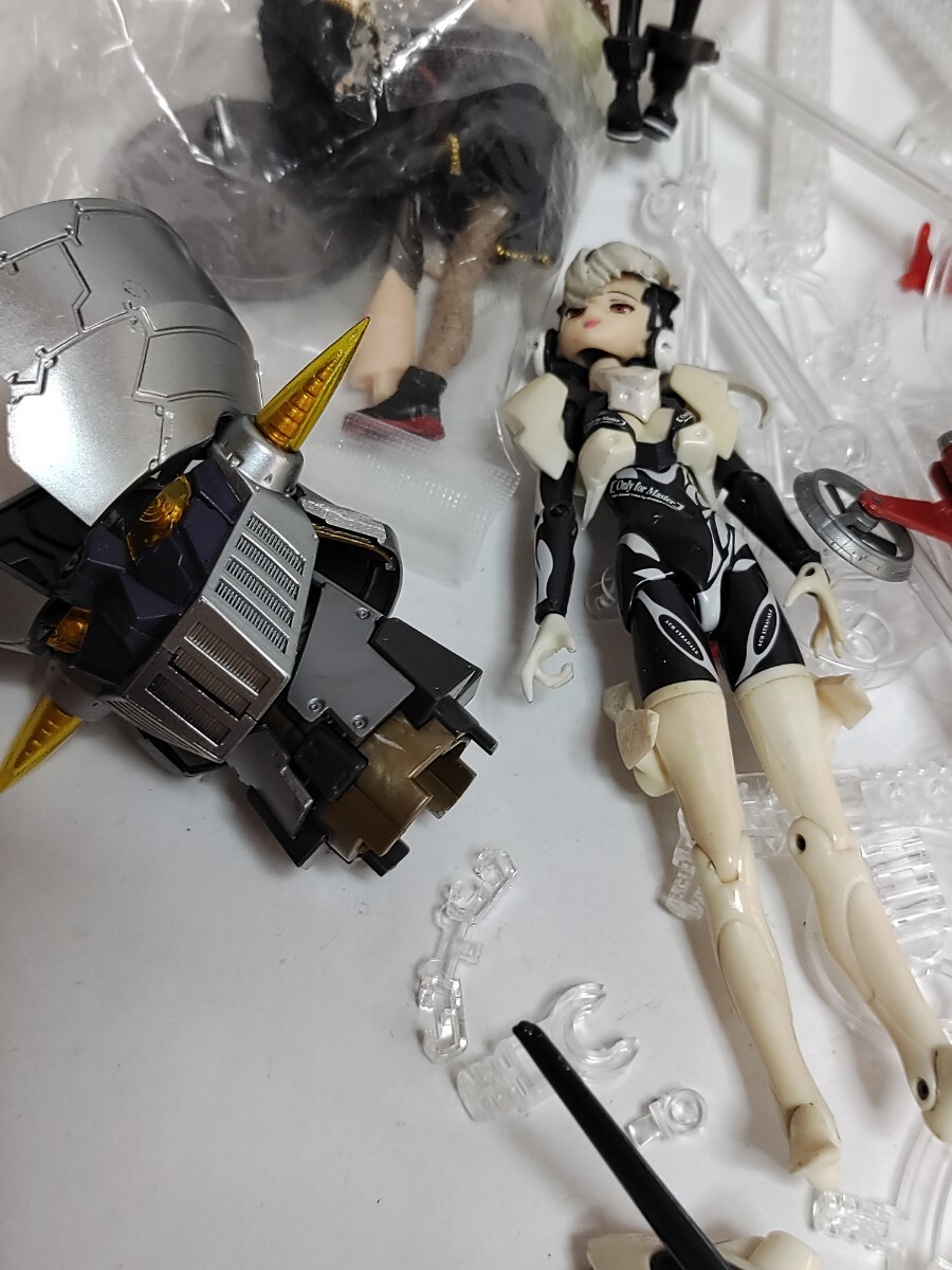  おもちゃ フィギュア セット 武装神姫・飛鳥 figma ストレングス フィグマ SP-012 ブラックロックシューター 美少女 MEGABOX ディープワン_画像4