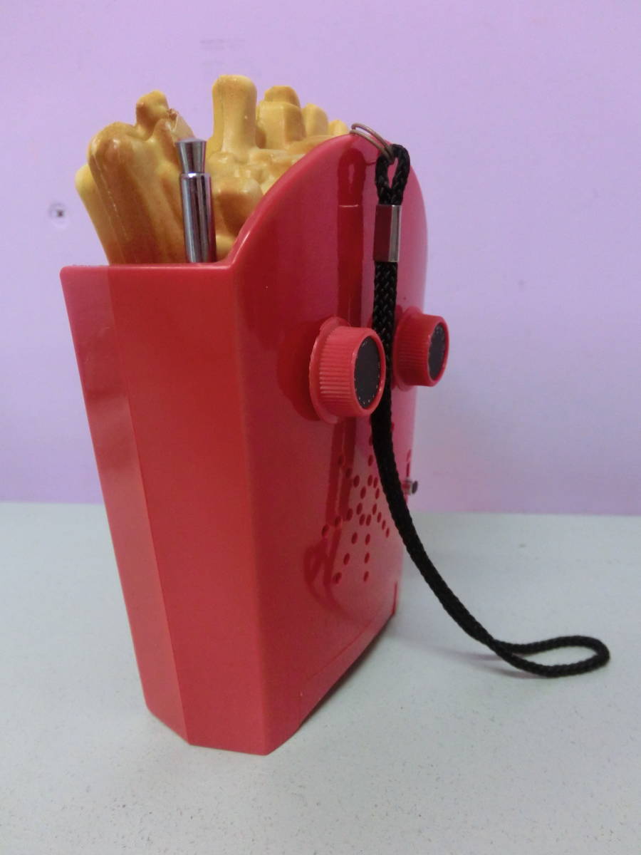 マクドナルド◇フライドポテト 型 1977年 ビンテージ ラジオ マクドナルド◇フライドポテト 型 1977年 ビンテージ ラジオ