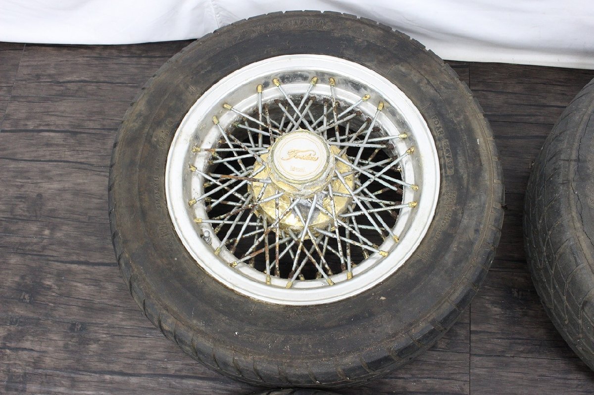 [ line .]AZ000BOT63 4 mouth FORTECS IMPERIAL Forte ks( Forte ks) imperial wire wheel 4ps.@YOKOHAMA tire set 