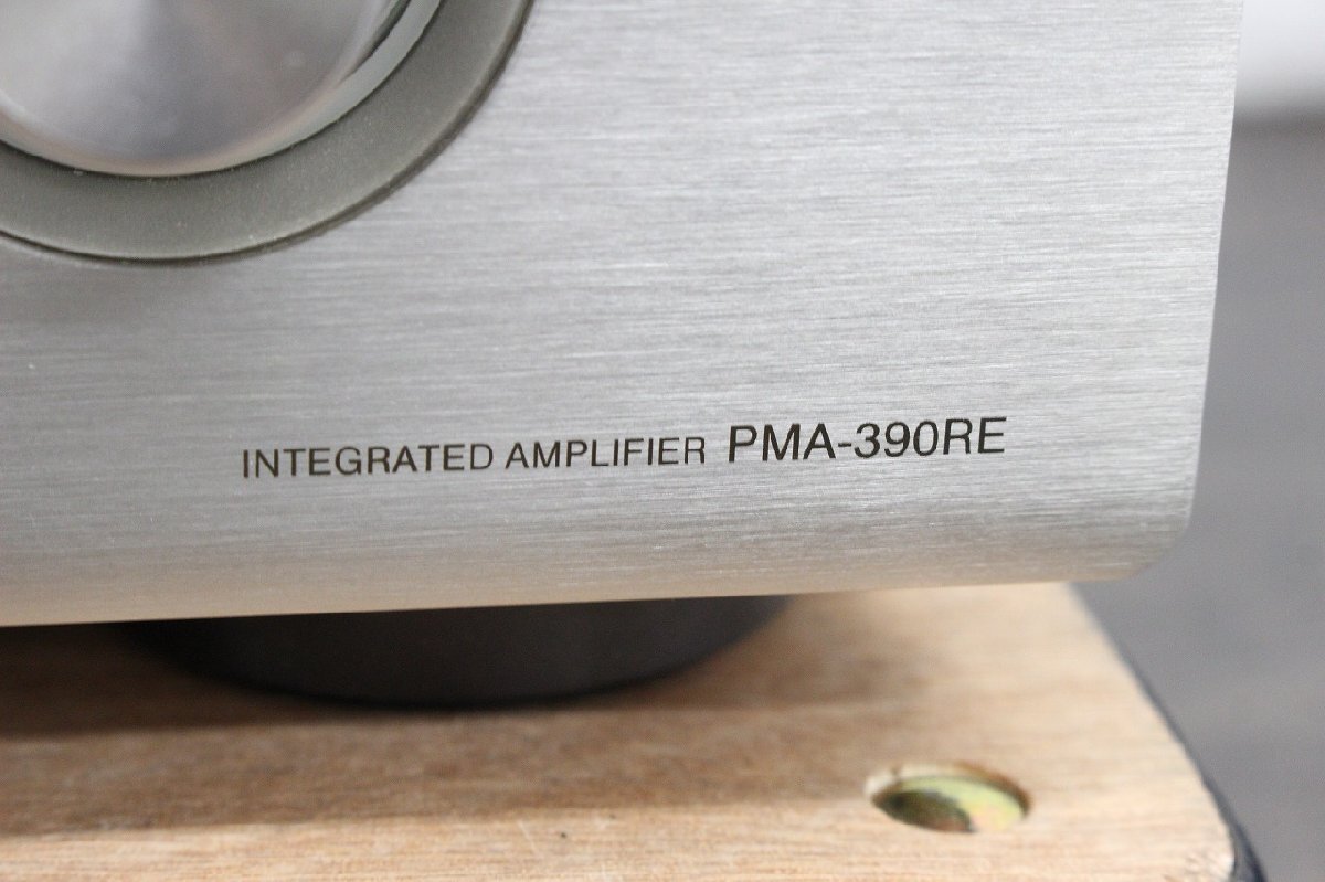 [ line .]AZ431BPT66 DENON Denon основной предусилитель PMA-390RE 2015 год производства Inte серый tedo усилитель с дистанционным пультом аудио звук оборудование 
