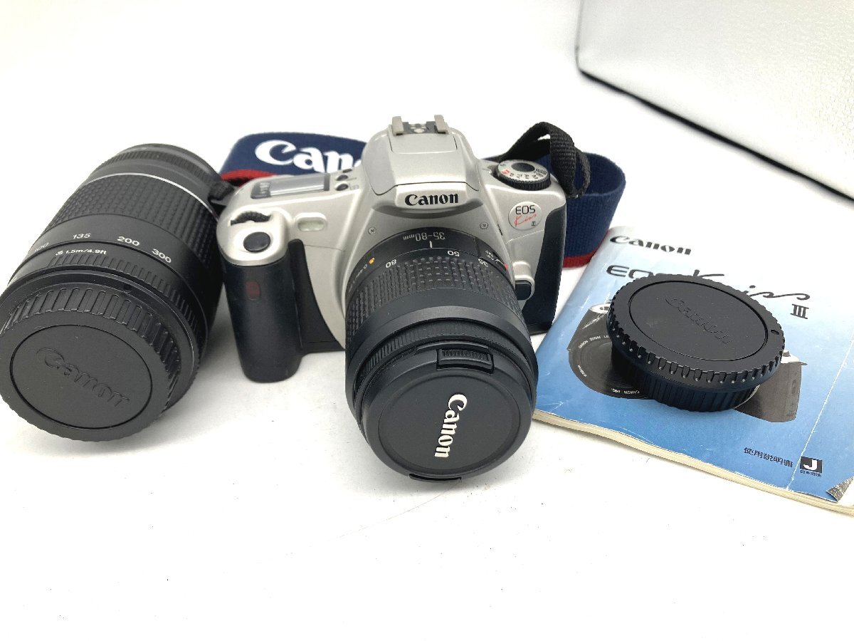 [to.]RD418RNX64 Canon CANON однообъективный зеркальный пленочный фотоаппарат EOS Kiss 3 ZOOM LENS EF 35-80mm 1:4-5.6 Ⅲ работоспособность не проверялась 