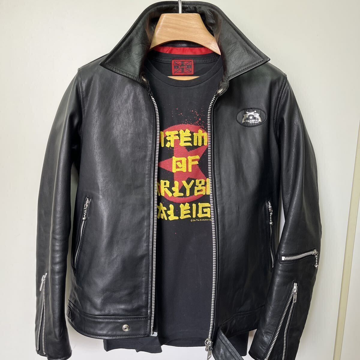 Yahoo!オークション - RALEIGH 45口径シングルレザージャケット Yahoo!オークション - RALEIGH 45口径シングルレザージャケット