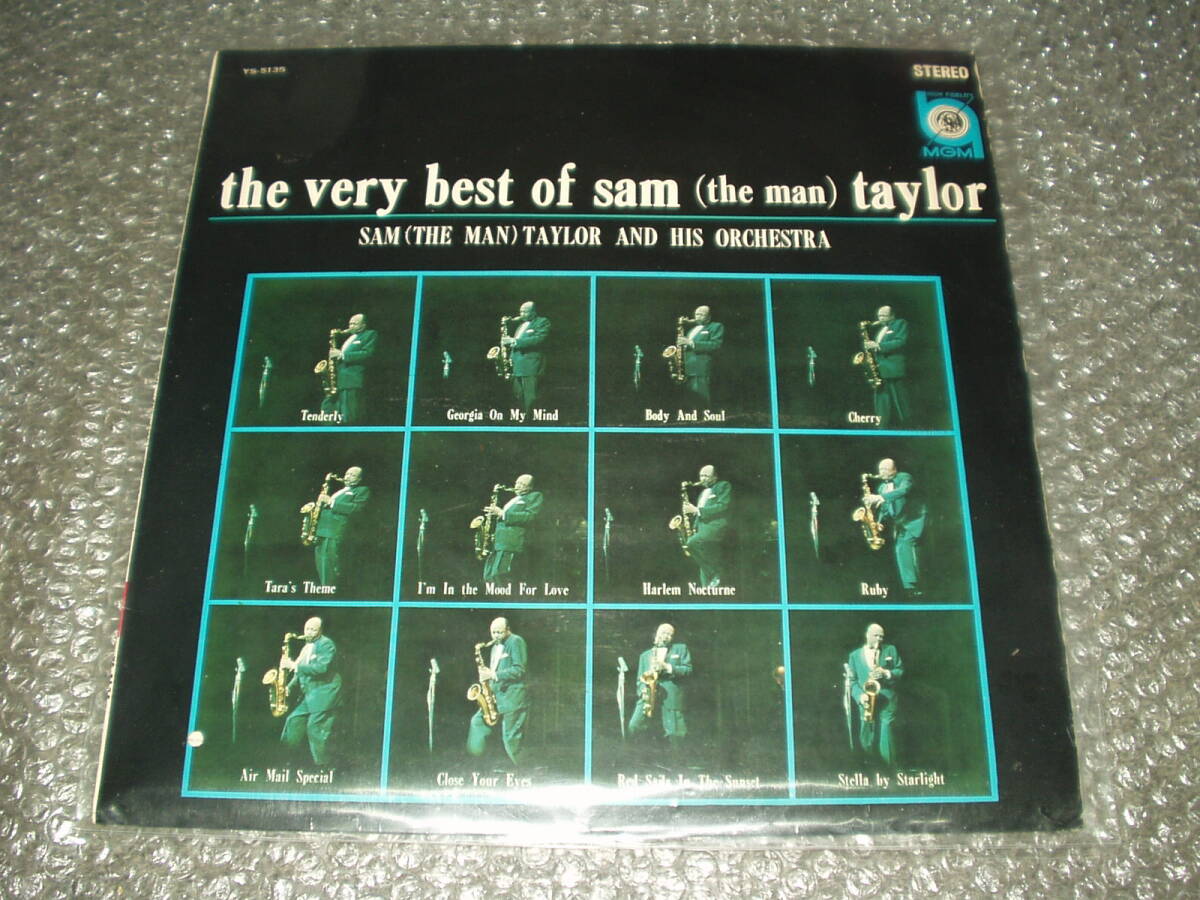 ＬＰ★サム・テイラー「ベリー・ベスト・オブ～ / the very best of sam(the man)taylor」日本国内独自発売盤(YS-5135)～テナー・サックス_画像1