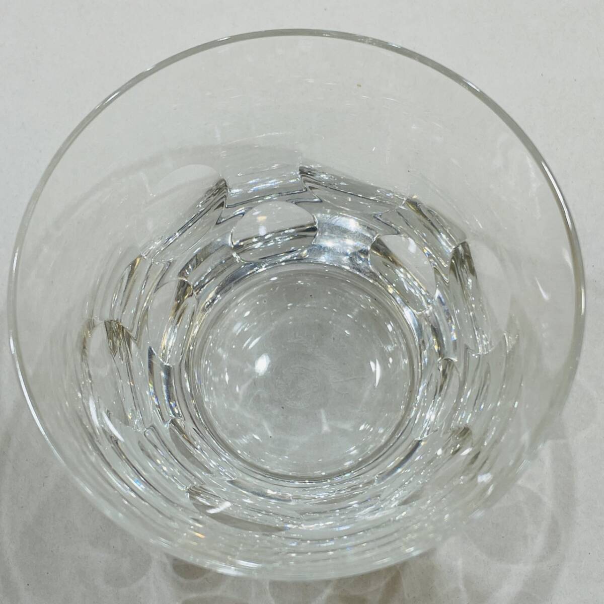 【H11565OR】 1円～ Baccarat バカラ ベルーガ ロックグラス 箱付き おしゃれ ブランド食器 グラス ガラス製品 の画像3