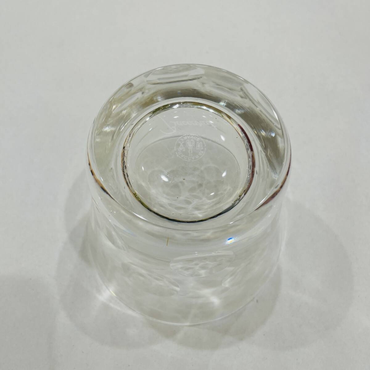 【H11565OR】 1円～ Baccarat バカラ ベルーガ ロックグラス 箱付き おしゃれ ブランド食器 グラス ガラス製品 の画像4