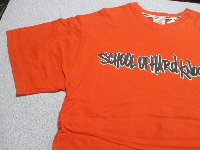 Z6153送料無料【ヴィンテージ90.80.70s SOHK :XL】school of HARD KNOCKS Tシャツ メンズ 　　_画像6
