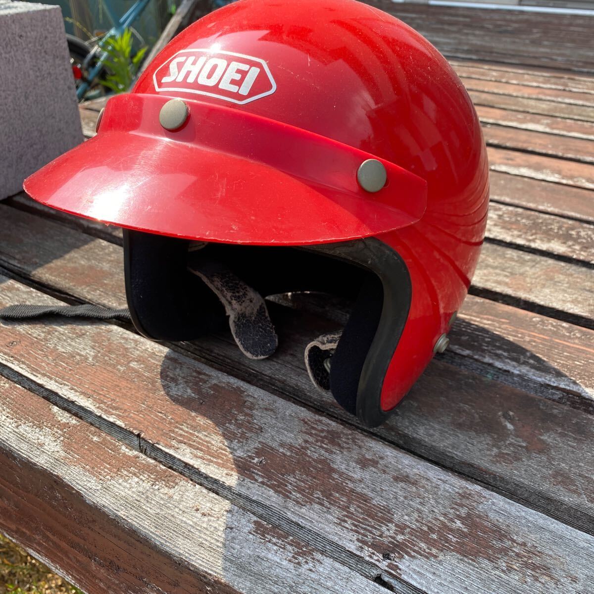 Yahoo!オークション - 当時物 SHOEI ジェットヘルメット SR-X7 Yahoo!オークション - 当時物 SHOEI ジェットヘルメット SR-X7