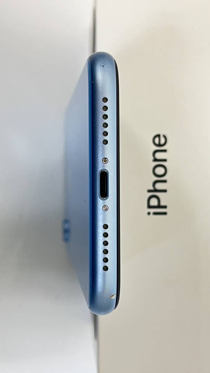 ジャンク　iPhone XR 64GB ブルー SIMフリー_画像7