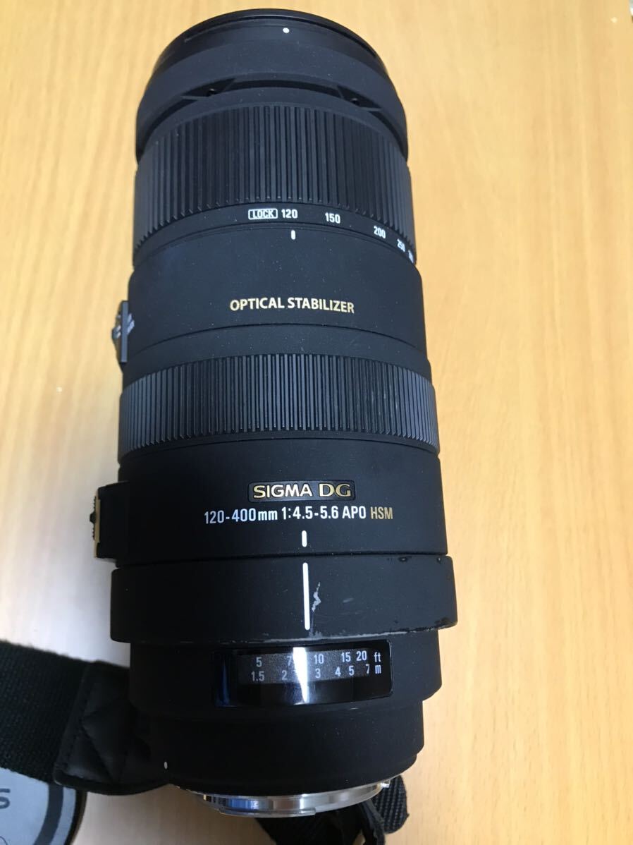 SIGMA APO 120-400mm F4.5-5.6 DG OS HSM キヤノン用の画像2