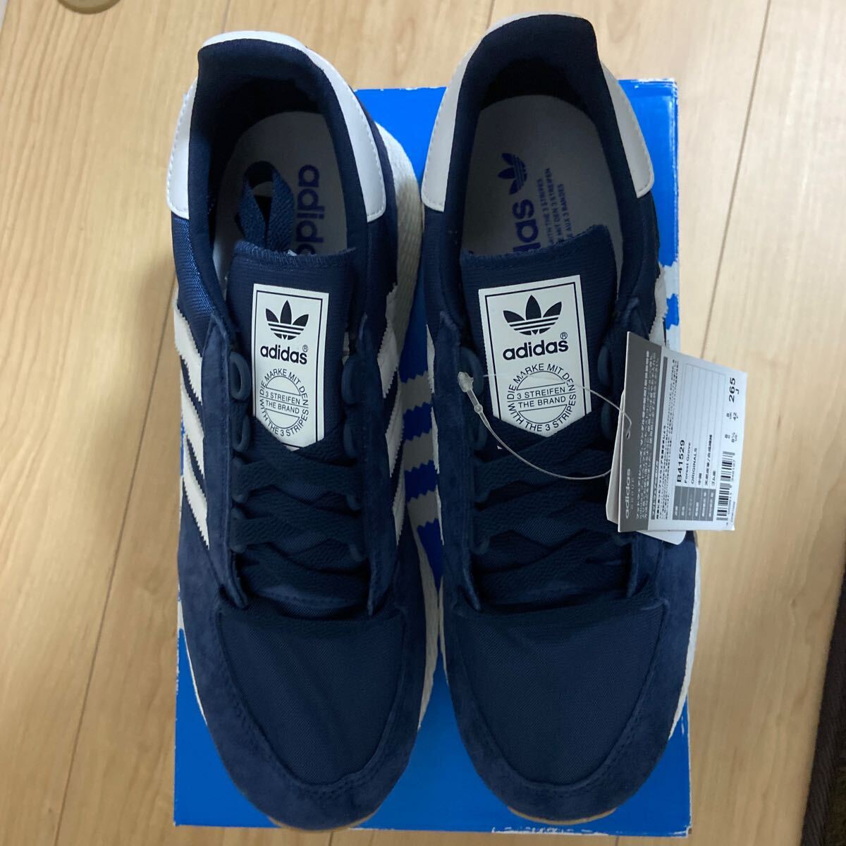 adidas Forest Grove アディダス　フォレストグローブ　JP26.5cm ネイビー