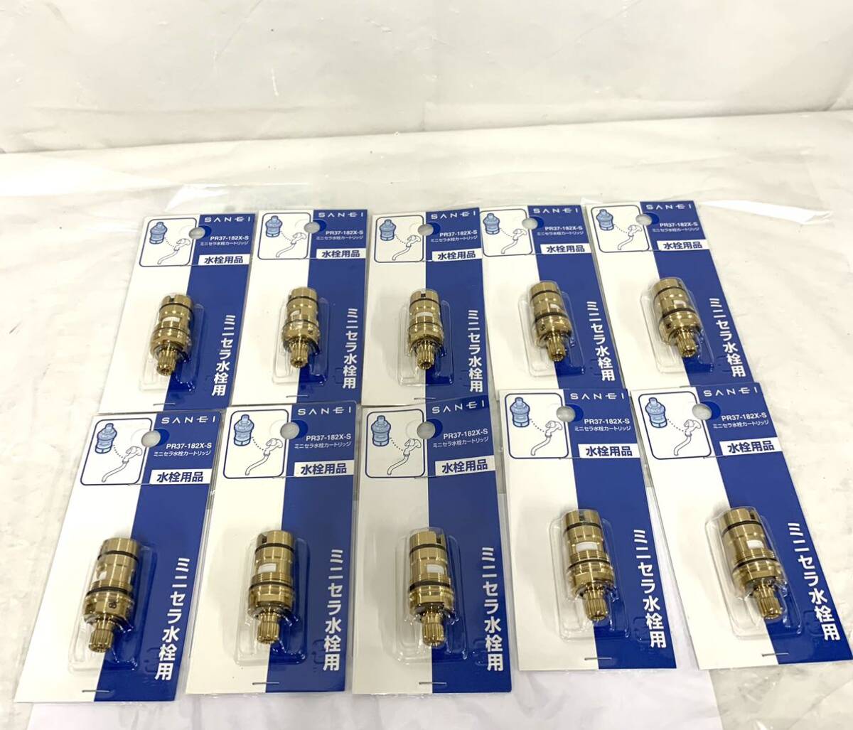 1 jpy exhibition unopened goods unused cartridge together 10 piece Mini Sera faucet cartridge PR37-182X-Skag