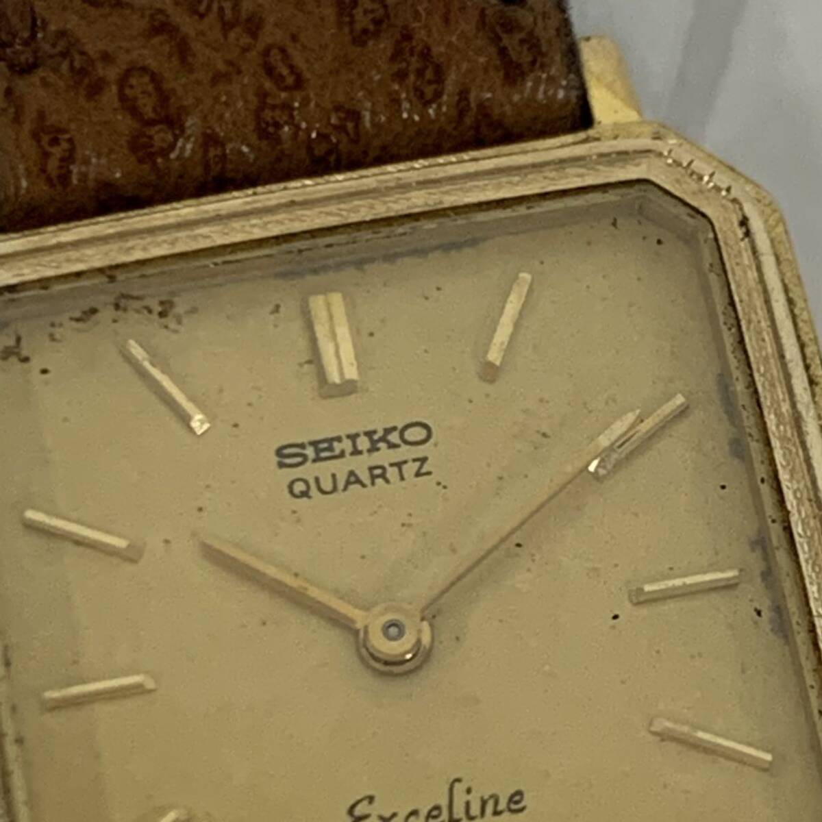  работоспособность не проверялась Seiko SEIKO Exceline EXCELINE кварц 2 стрелки 8420-5410 наручные часы текущее состояние товар ka4