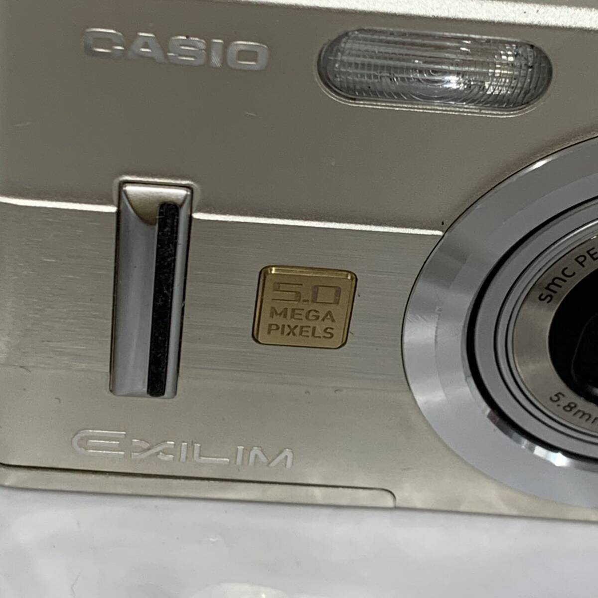 カシオ CASIO コンパクトデジタルカメラ デジカメ デジタルカメラ EXILIM カシオ エクシリム EX-Z57現状品 カg_画像2