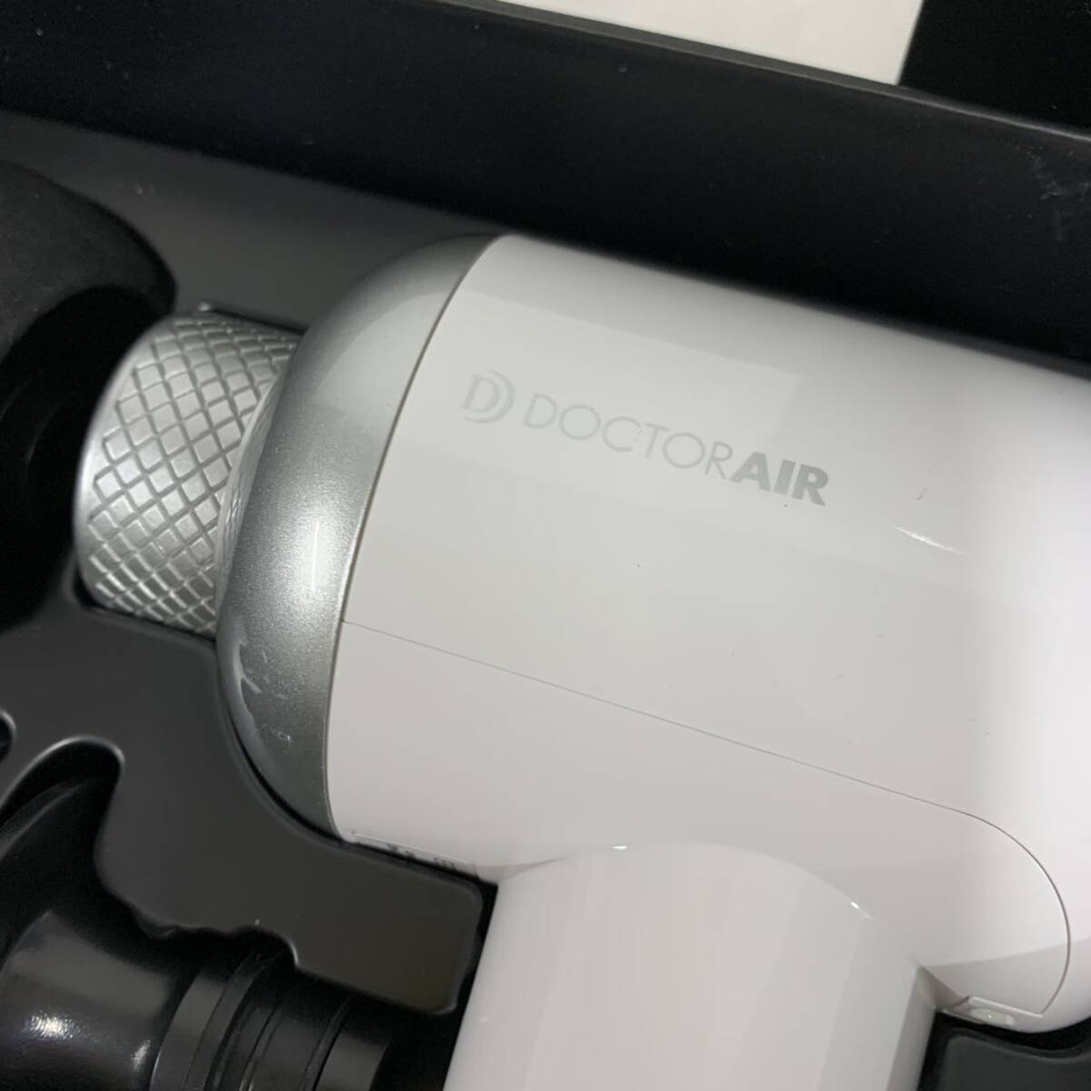 動作OK DOCTER AIR ドクターエアーリカバリーガン RG-01 RECOVERY GUN マッサージ機 ボディケア 箱 理美容家電 現状品 カg_画像7