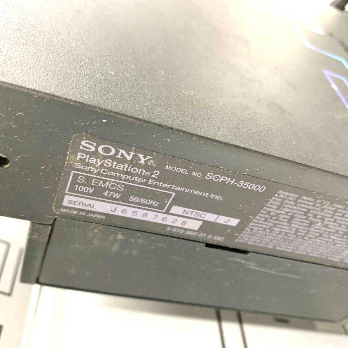 動作OK SONY SCPH-35000 PS2 プレイステーション2コントローラー コントローラ PlayStation ソニー 箱付属品 カg_画像7
