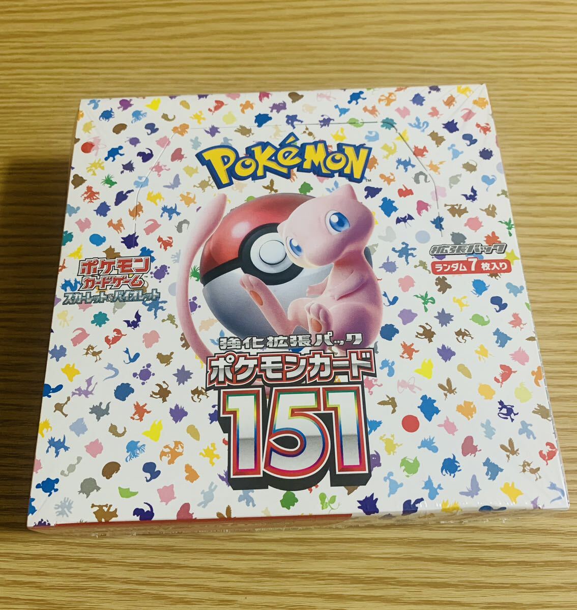 ポケモンカード151 BOX シュリンク付き ポケカ スカーレット バイオレット _画像1