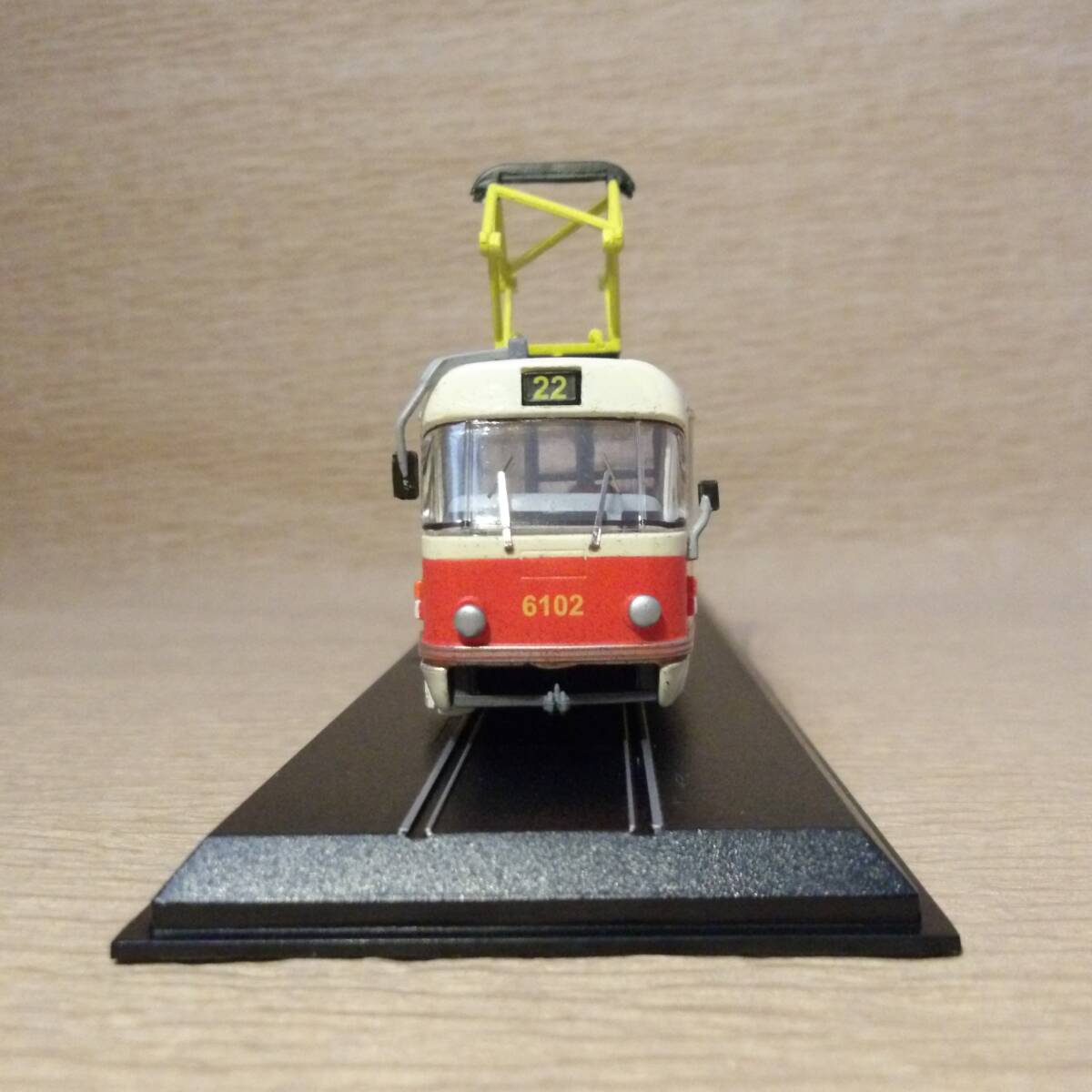 [ domestic not yet sale * out of print goods ]ATLAS Czech * pra is city electro- Tatra T3 (1/87 display model )