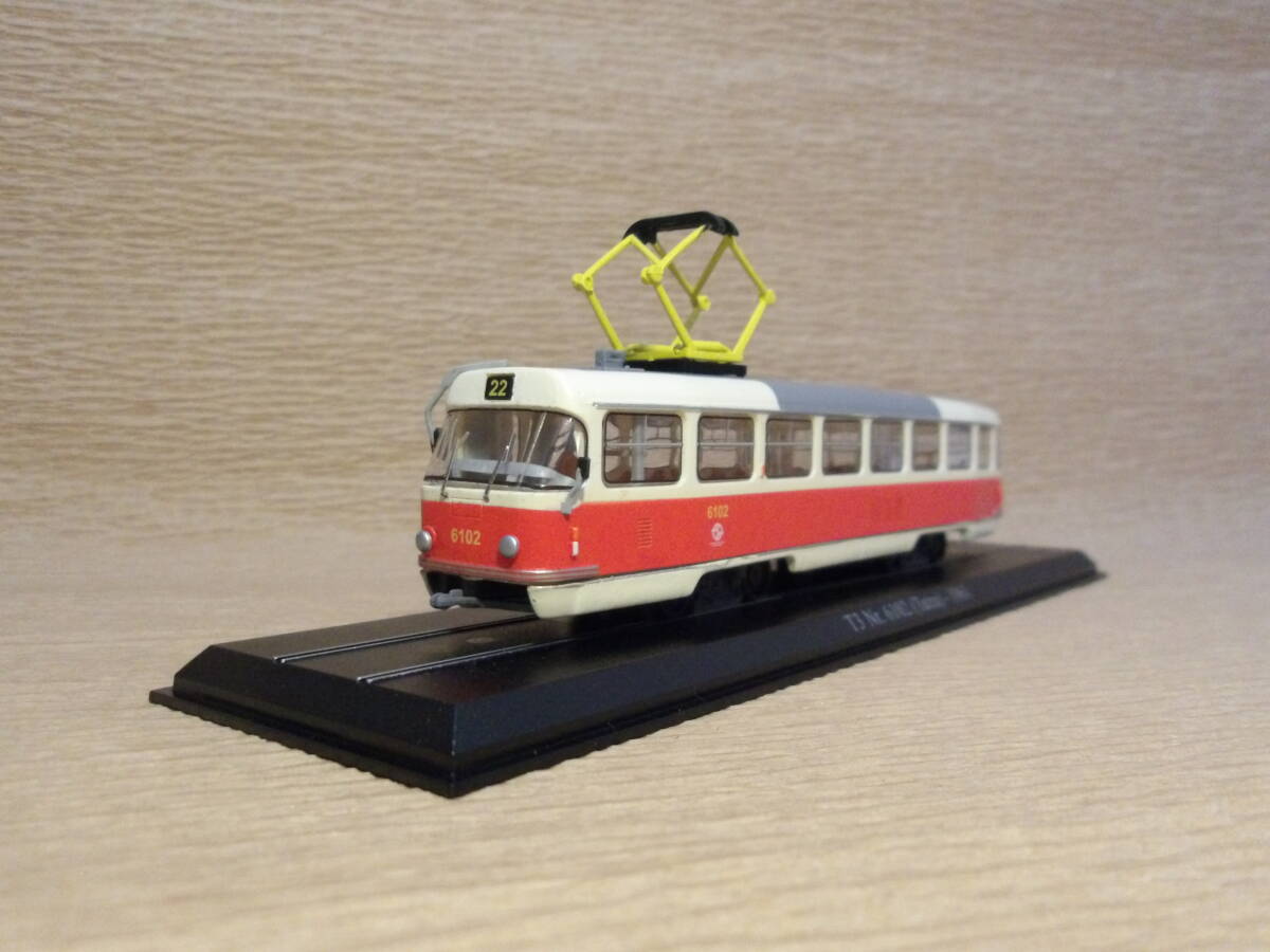 [ domestic not yet sale * out of print goods ]ATLAS Czech * pra is city electro- Tatra T3 (1/87 display model )