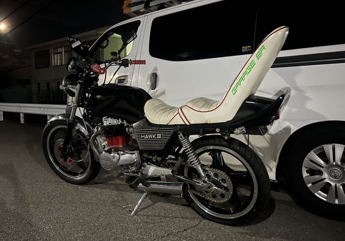 CB250N.CB400Tエンジン載せ替え激安ジャンク（検CB250T.ホークⅡ.ホークⅢ.CBX400F.GS400）_画像4