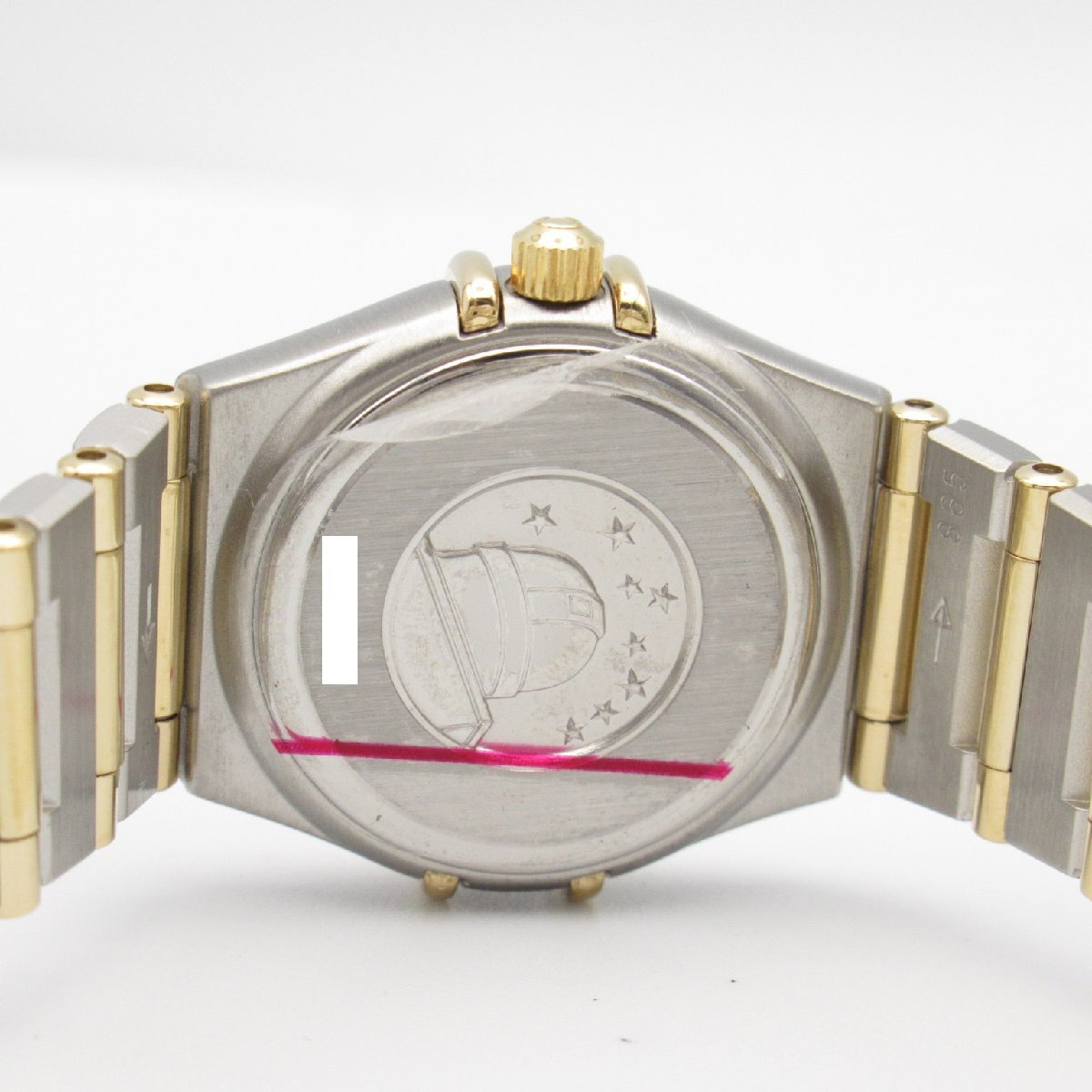 オメガ コンステレーション ダイヤベゼル ブランドオフ OMEGA K18（イエローゴールド） 腕時計 K18/SS 中古 レディース_画像6