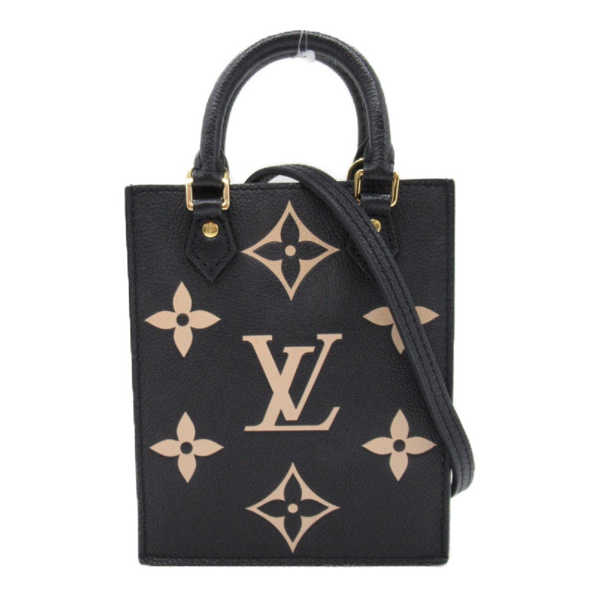 ルイ・ヴィトン プティット サックプラ ブランドオフ LOUIS VUITTON ショルダーバッグ モノグラム・アンプラント レザー 中古 レディース_画像1