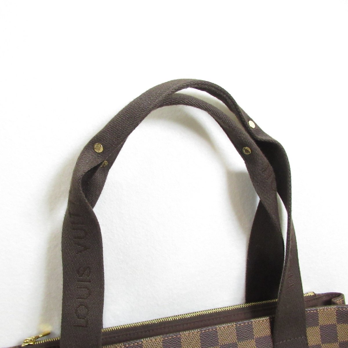 ルイ・ヴィトン カバ・ボブール　トートバッグ ブランドオフ LOUIS VUITTON トートバッグ ダミエ 中古 レディース_画像8