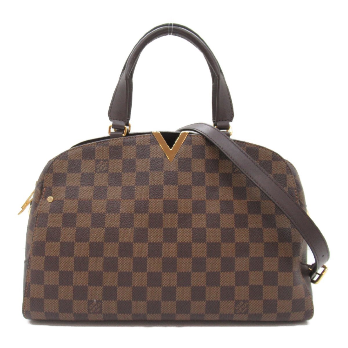 ルイ・ヴィトン ケンジントン ボーリング ブランドオフ LOUIS VUITTON ショルダーバッグ ダミエ 中古 レディース_画像1