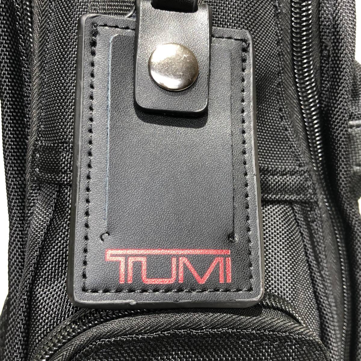 TUMI トゥミ　 リュックサック　バックパック　 ブラック未使用 　通勤 通学用 _画像9