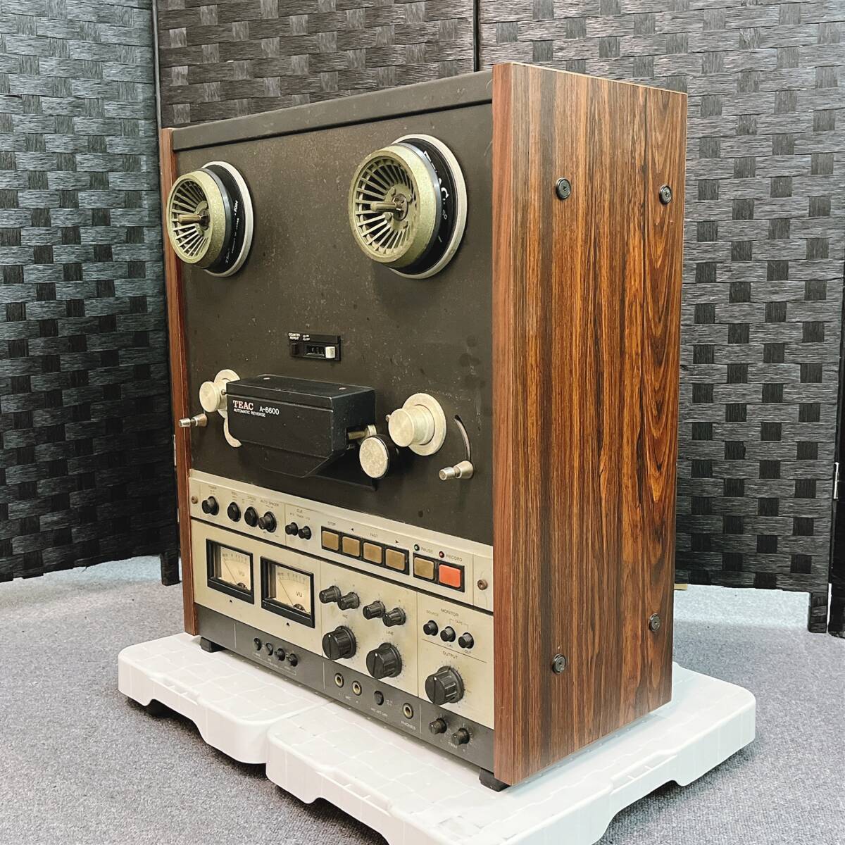 TEAC ティアック A-6600 オープンリールデッキ 元箱付き 通電OKの画像7