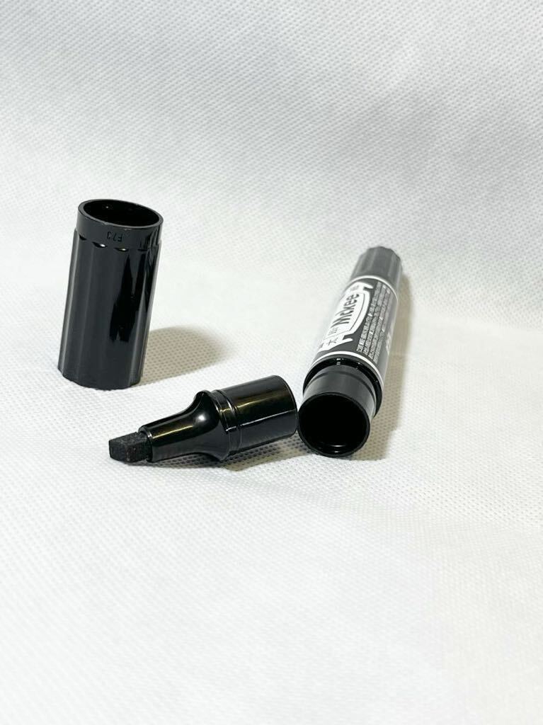 【マジックペン型 シークレットケース 黒 2本セット 】マッキー スタッシュケース ペン型 隠し金庫 へそくり ゼブラ ペン 小物入れ の画像2