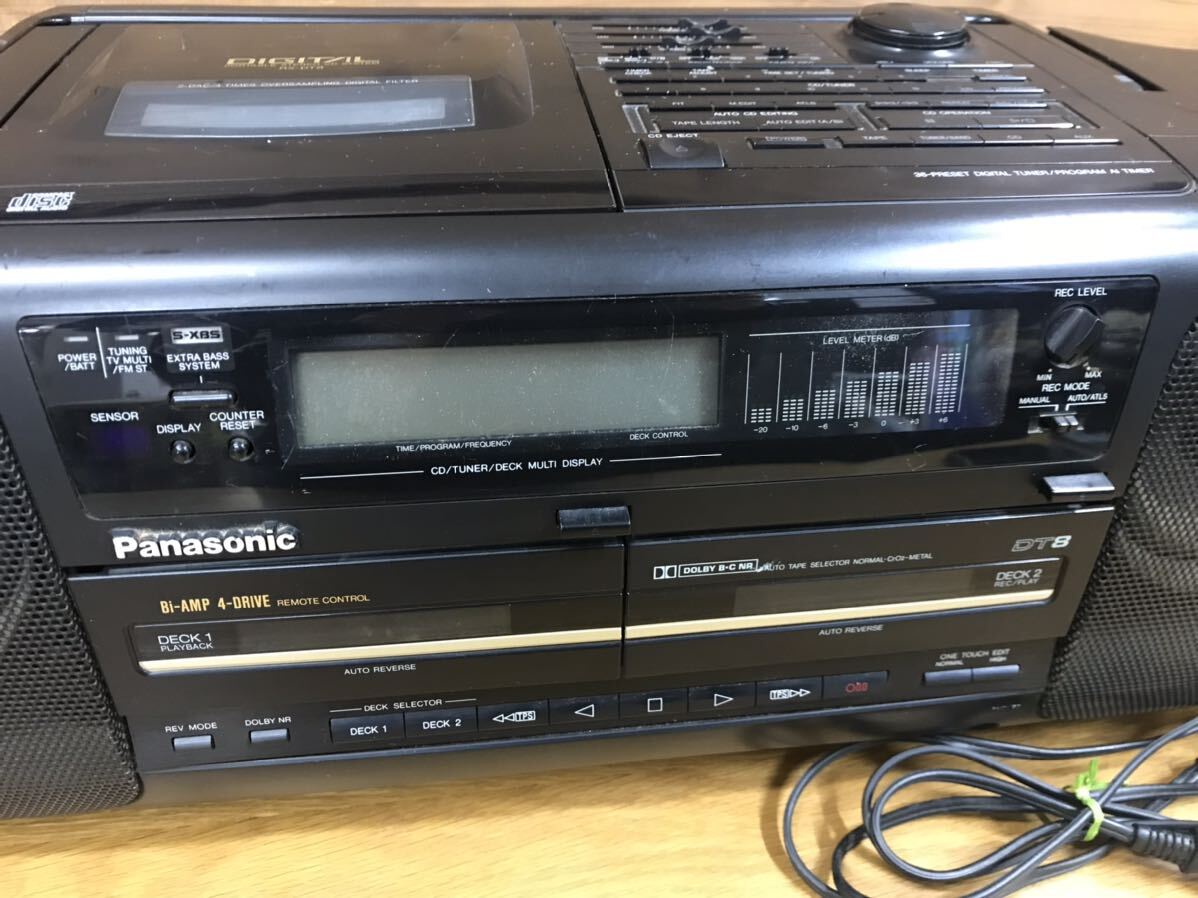 Panasonic パナソニック CDラジカセ バブルラジカセ RX-DT8の画像2