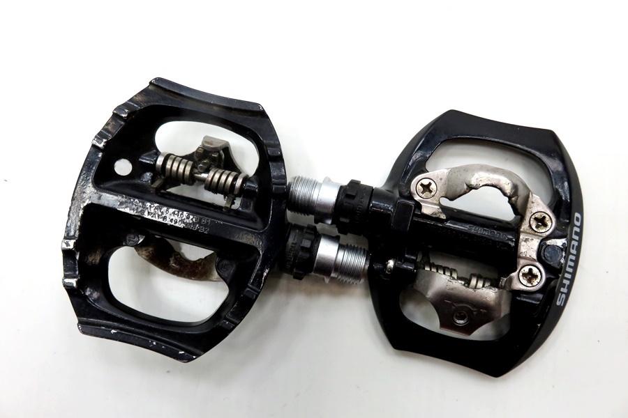 SHIMANO シマノ 片面SPDペダル ビンディングペダル PD-A530 ブラック _画像1