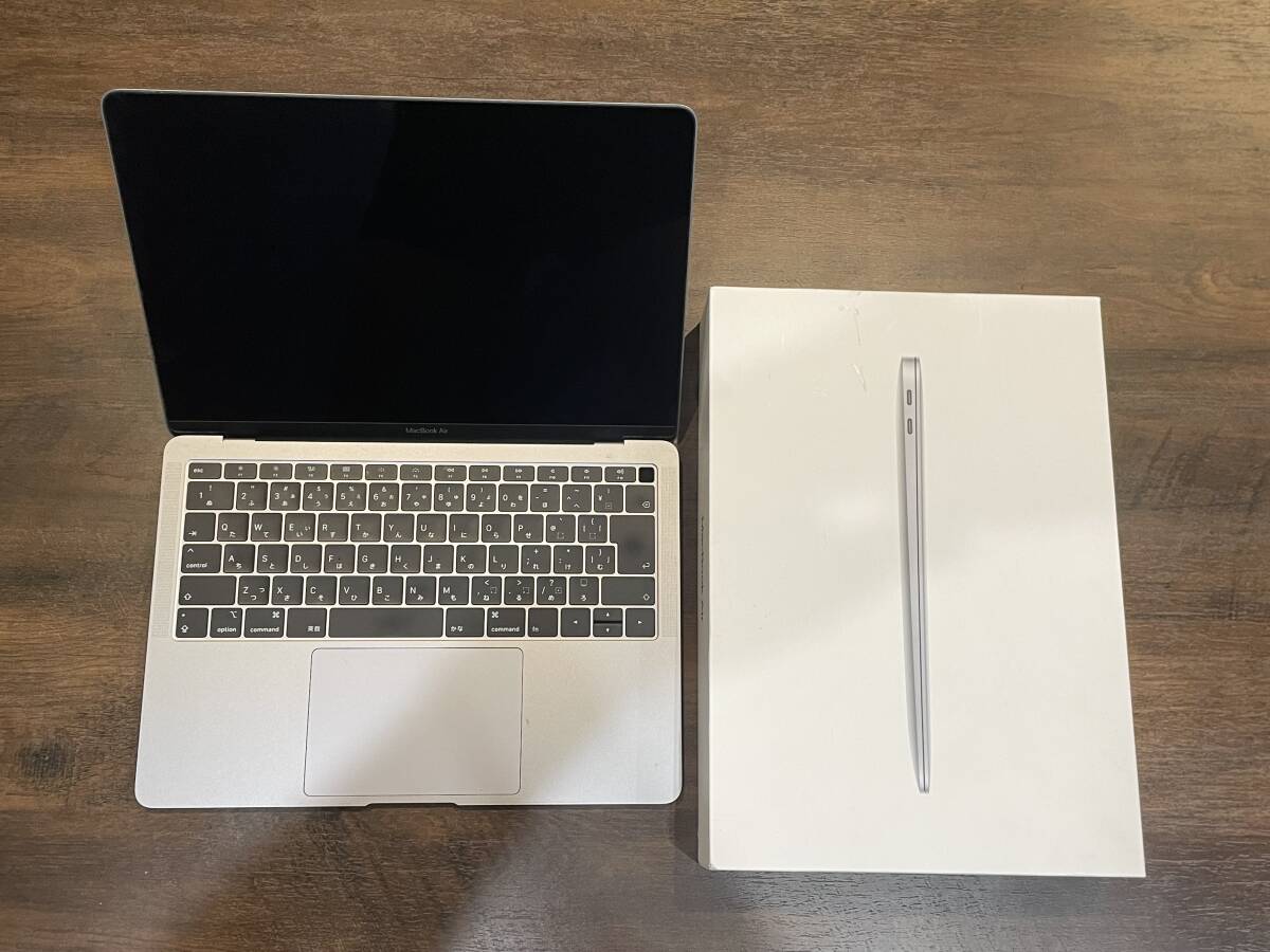 ジャンク Apple アップル MacBook Air 13inch 2018 A1932 スペースグレイ 8G 128GB SSD Model A1932 の画像1