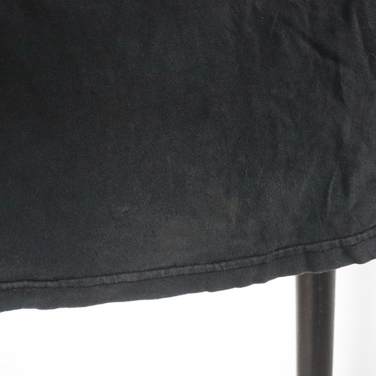 I468 90sビンテージ Tultex タルテックス 半袖プリントTシャツ■1990年代製 表記XLサイズ 黒 ブラック キャラクター タズマニアンデビル の画像6