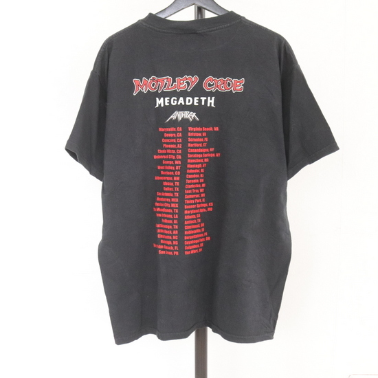 C432 2000年製 WINTERLAND 半袖プリントTシャツ■00s 表記Lサイズ ブラック 黒 バンド ロック Maximum パンク アメカジ ストリート 古着卸の画像2