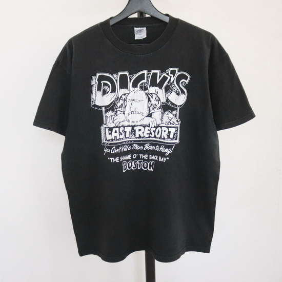 L570 2000年代製 デルタ DELTA 半袖Tシャツ■00s 表記Lサイズ DICK'S 黒 ブラック 古着 アメカジ ストリート 古着卸 激安 90s 80s 70s 60s_画像1