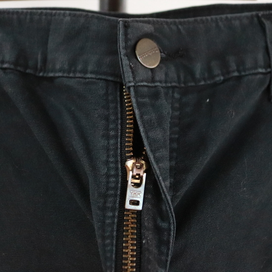 L576 2000 годы производства Carhartt Carhartt хлопок шорты #00s надпись 33 дюймовый б/у одежда American Casual Street б/у одежда . супер-скидка черный шорты 