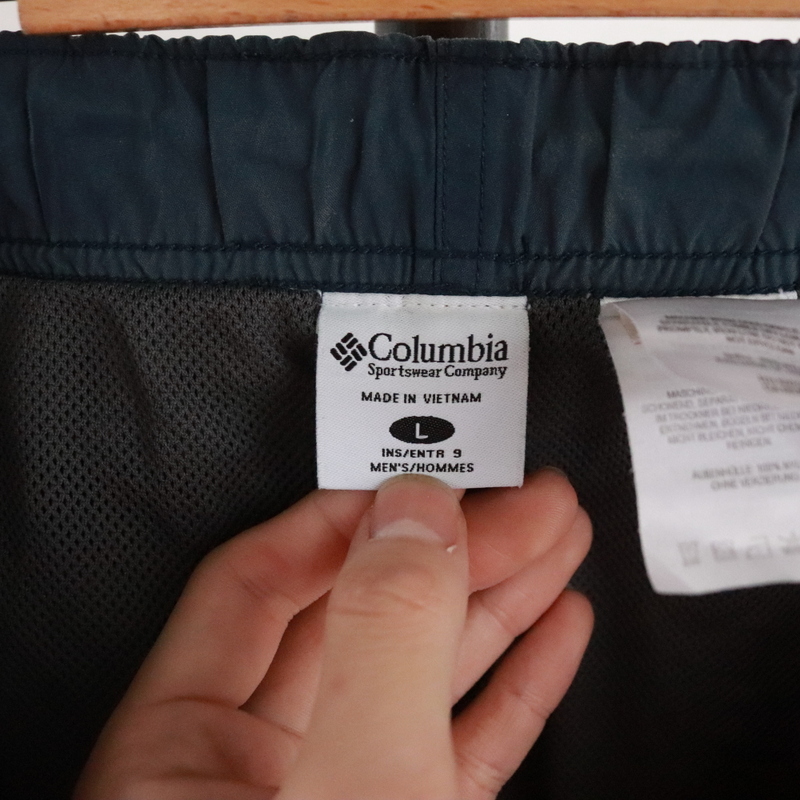 O458 2008 год производства Colombia Colombia cargo шорты #00s надпись L размер темно-синий American Casual Street б/у одежда . б/у одежда редкий супер-скидка 90s 80s