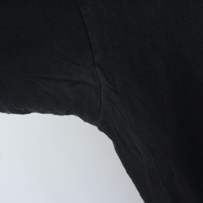 O545 2000年代製 DELTA プリント 半袖 Tシャツ■00s 表記2XLサイズ ブラック 黒 古着 アート トップス オーバーサイズ ビックサイズ 90s_画像7