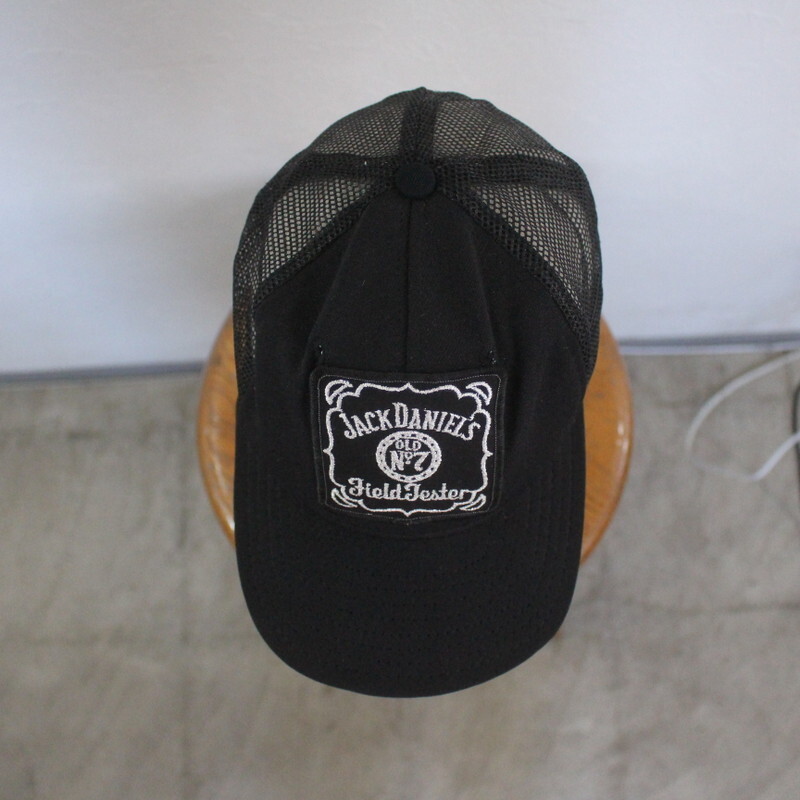 CAP74 USA直輸入 90sビンテージ AJD メッシュキャップ■1990年代製 ブラック 黒 ジャックダニエル ウィスキー ハット 帽子 hat アメカジ_画像5