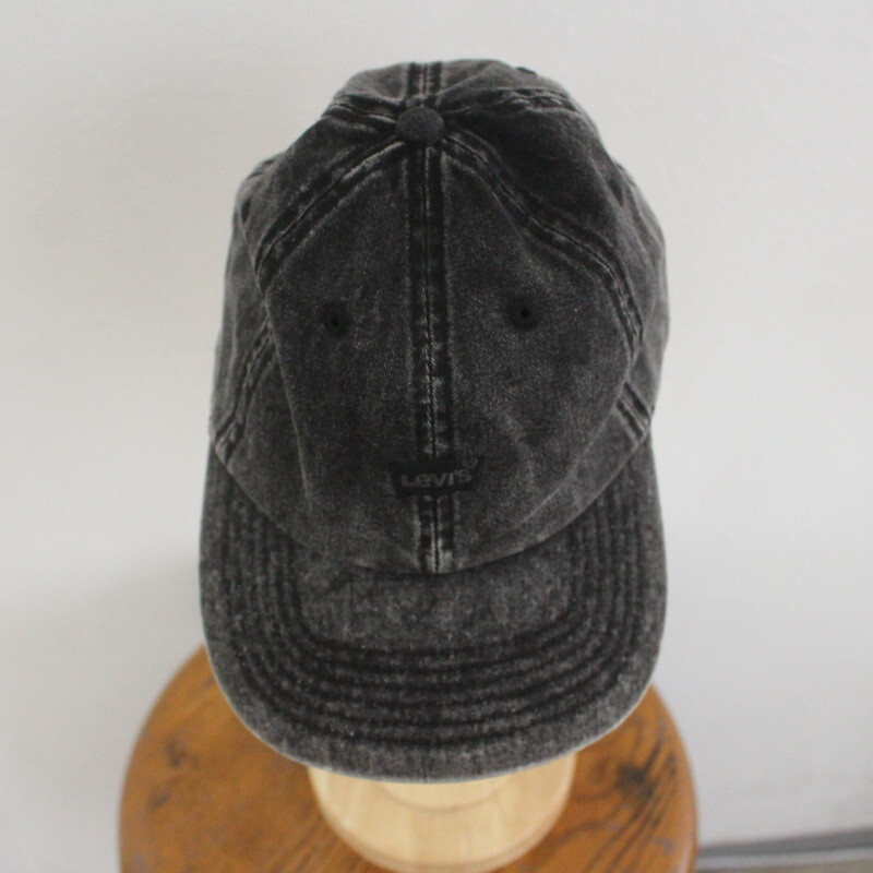 CAP92 2000年代製 LEVIS リーバイス ベースボールキャップ■00s ブラック 黒 アメカジ ストリート HAT ハット 帽子 古着 古着卸 オールド_画像5