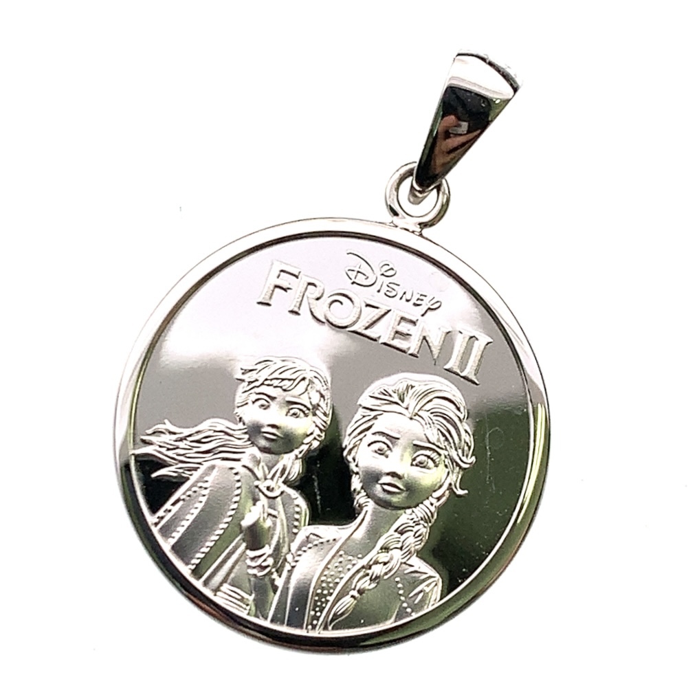 Disney platinum .3.8g PT9995*900 1/10 ounce coin collection pendant 