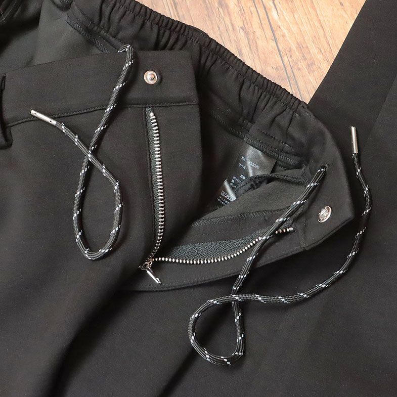 1 иен /Fun Beat/M размер / прекрасный ножек легкий брюки g-n. эластичный ..... боковой линия Zip карман Golf модный новый товар / чёрный / черный /id385/